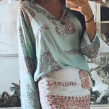 MALAYA Beyaz/Kırmızı Pareo