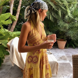 LOLA MINI ELBİSE Sarı