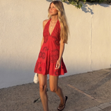 LOLA MINI ELBİSE Kırmızı