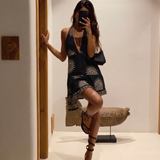 LOLA MINI ELBİSE Siyah