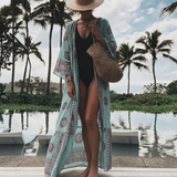 GINA KIMONO Su Yeşili