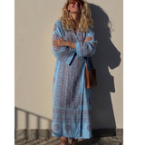 GINA KIMONO Mavi