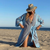 GINA KIMONO Mavi