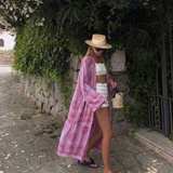 GINA KIMONO Lila