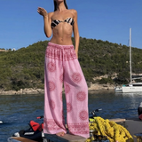 LUCA PANTOLON Lila/Kırmızı
