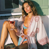 VICKY KIMONO Beyaz