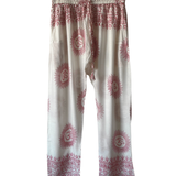 SOLE PANTOLON Beyaz/Kırmızı