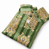 KİKİ Kaplan Desenli Takım - Botanik Yeşil