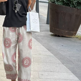 SOLE PANTOLON Beyaz/Kırmızı