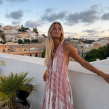 VENUS ELBİSE Beyaz/Kırmızı