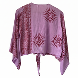 LEA CROP TOP Lila