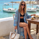 GINA KIMONO Mavi