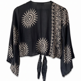 LEA CROP TOP Siyah