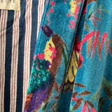 VERA Koyu Mavi Kimono/Sabahlık