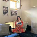 KİKİ Kaplan Desenli Takım - Mercan